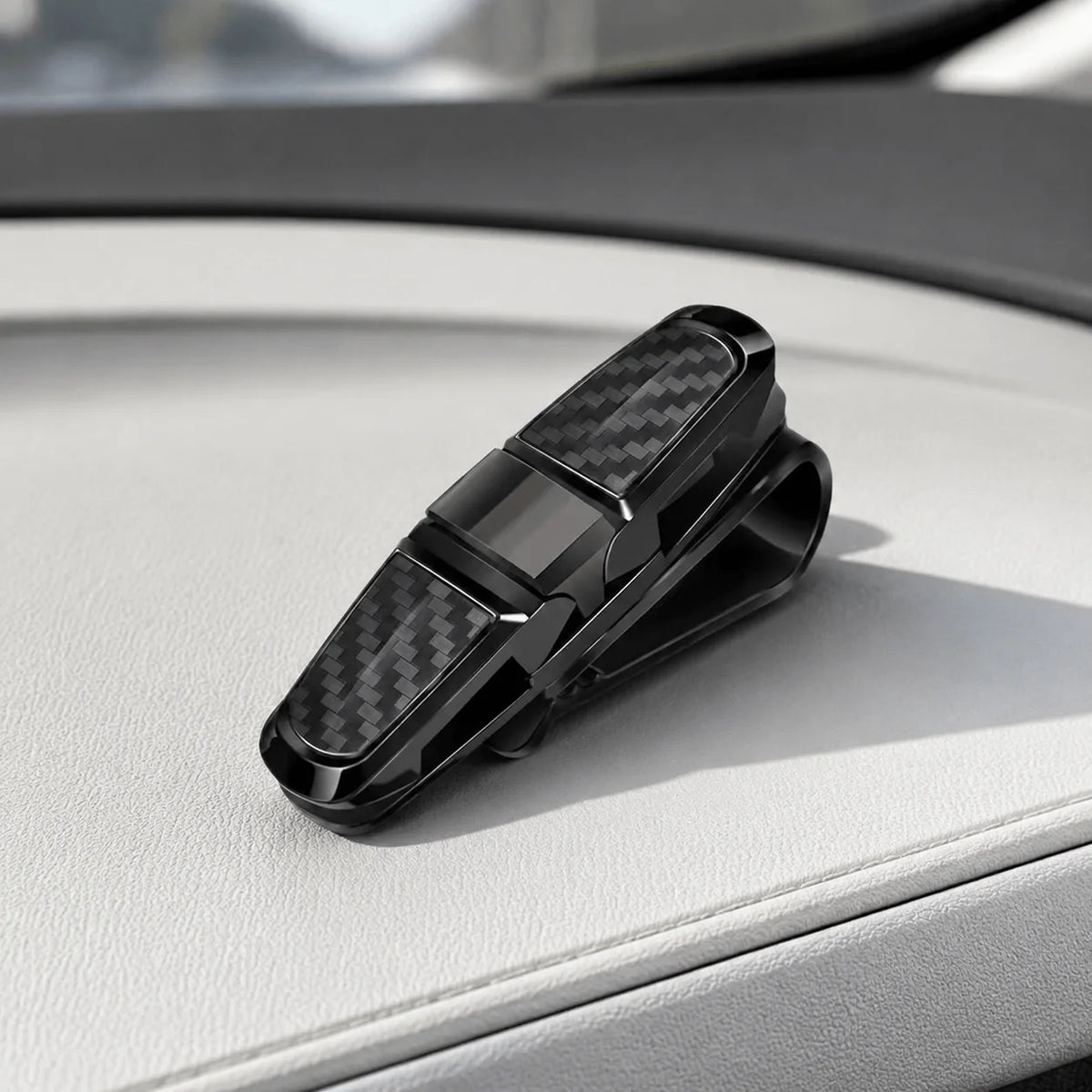 Rotating Car Sun Visor Sunglasses Holder