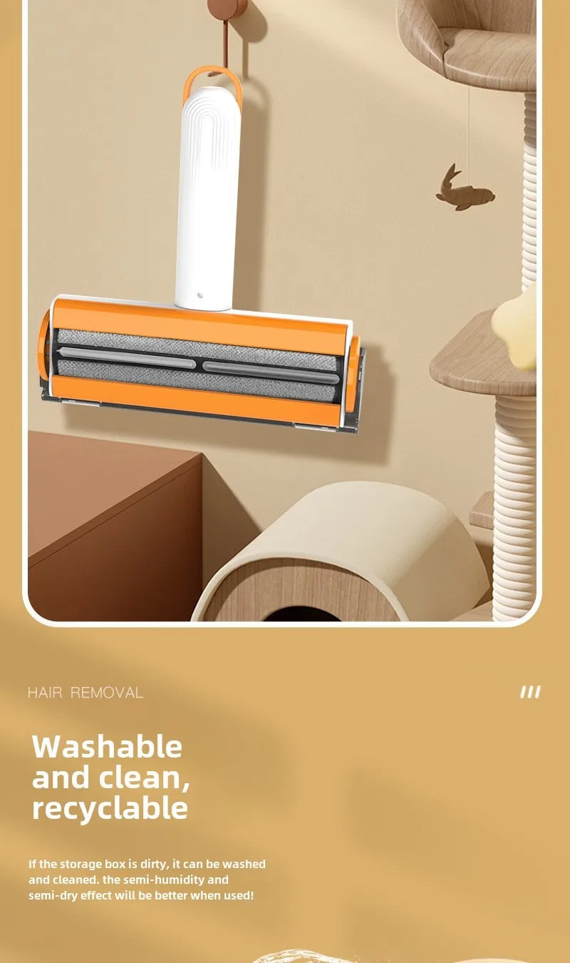 Reusable Pet Hair Remover Roller for Sofas and Bedding