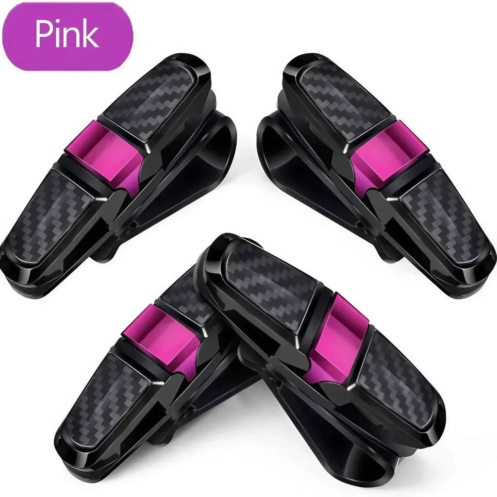 Rotating Car Sun Visor Sunglasses Holder