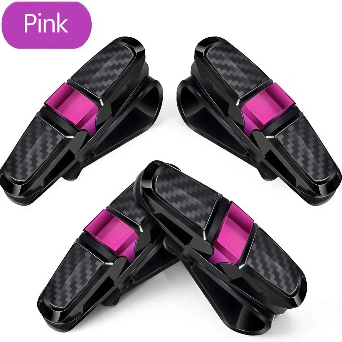 Rotating Car Sun Visor Sunglasses Holder