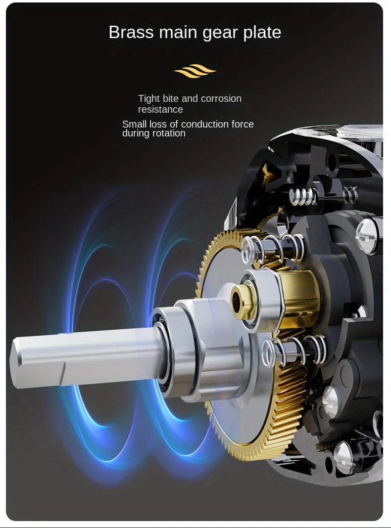 BILLINGS AT Series,7.2:1 Gear Ratio,5+1 Ball Bearing,18LB Max Drag,Baitcasting Reel,For Freshwater Saltwater
