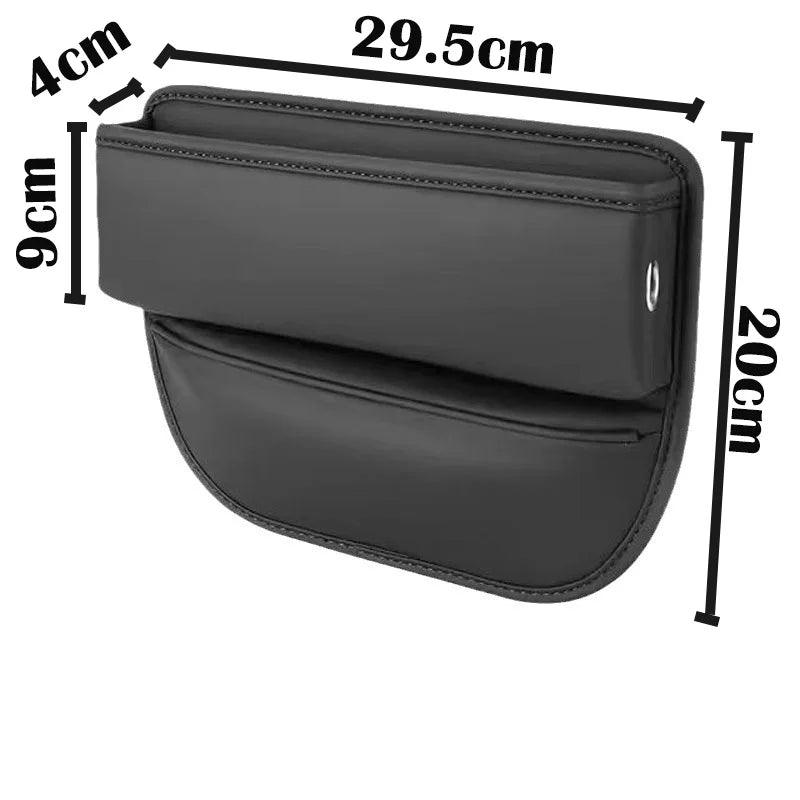 PU Leather Car Seat Gap Organizer