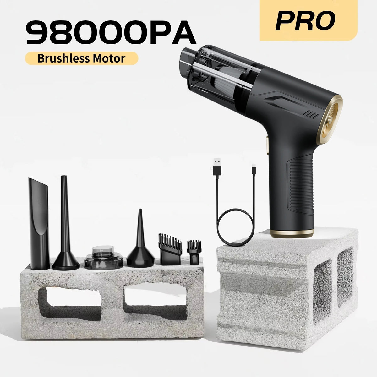Cordless Handheld Car Vacuum Cleaner